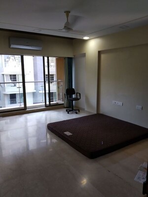 Living Room in 3 BHK Apartment at Palazzo Heights, Khar West – for Rent