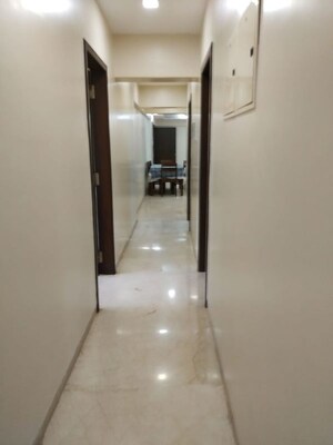 Building Lobby in 3 BHK Apartment at Palazzo Heights, Khar West – for Rent