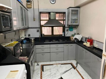 Kitchen in 4 BHK Apartment at Khar West – for Sale