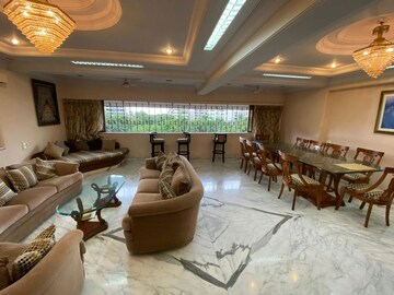 Living Room in 4 BHK Apartment at Khar West – for Sale