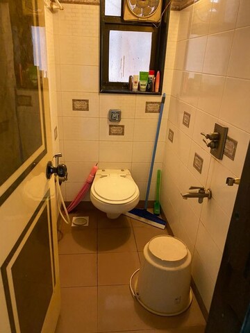 Bathroom in 4 BHK Apartment at Khar West – for Sale