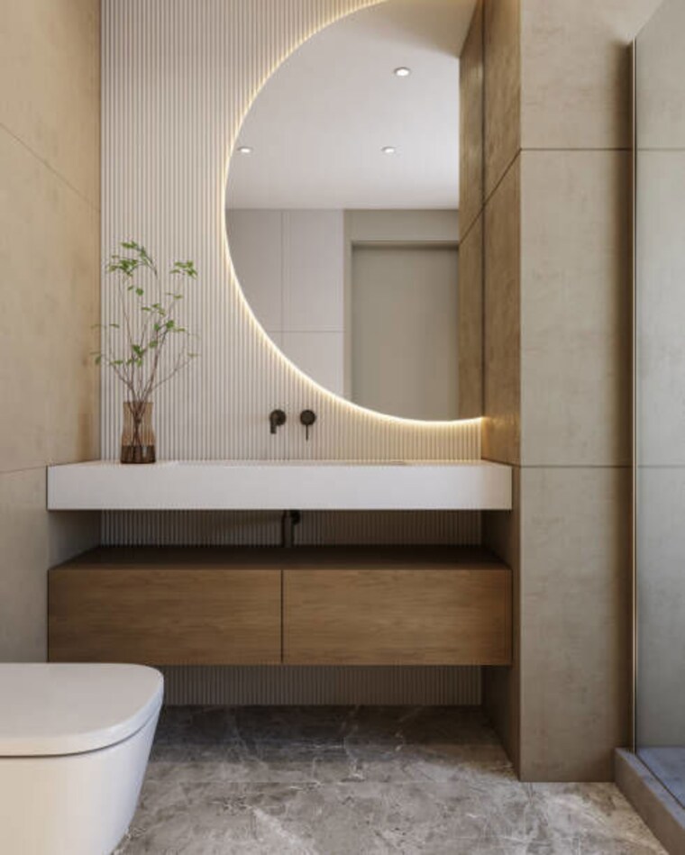 Bathroom, pitampura 3 Bedroom 2500 Sq.Ft. Builder Floor In Pitampura Delhi 10008734