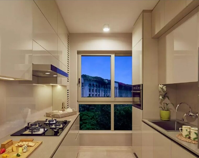 Kitchen, hiranandani-gardens 4 Bedroom 3200 Sq.Ft. Apartment In Powai Mumbai 10008843