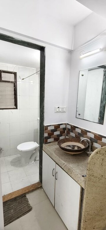 Bathroom in 2 BHK Apartment at Punyadham Society, Wadgaon Sheri – for Rent