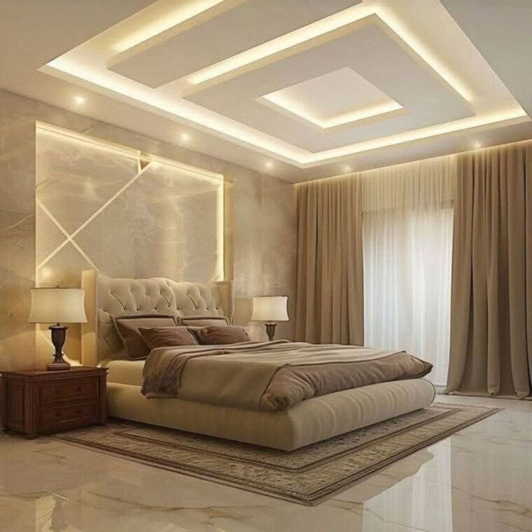 Bedroom, kohat enclave 6+ Bedroom 1340 Sq.Ft. Independent House In Kohat Enclave Delhi 10008924