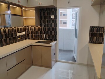 Kitchen in 3 BHK Apartment at Rajapushpa Provincia, Narsingi – for Rent