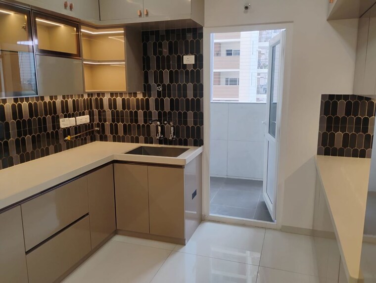 Kitchen, rajapushpa-provincia 3 Bedroom 2660 Sq.Ft. Apartment In Narsingi Hyderabad 10008927
