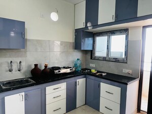 Kitchen in 2 BHK Apartment at Moon Rocks Placido, Puppalaguda – for Rent