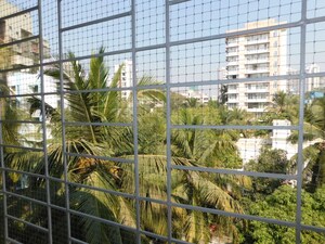 Balcony in 3 BHK Apartment at Julias Wadi CHS, Goregaon East – for Rent