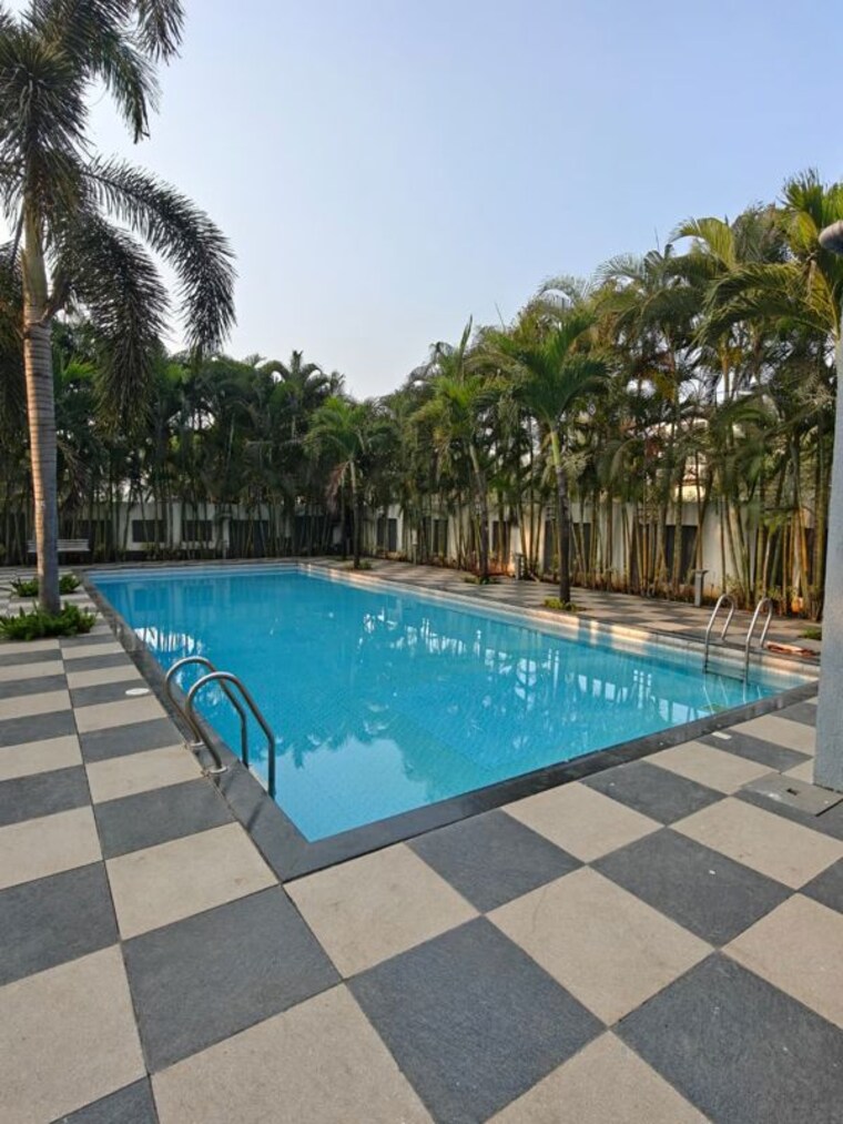 Swimming Pool, mont-vert-one 3 Bedroom 1405 Sq.Ft. Apartment In Wakad Pune 10008954