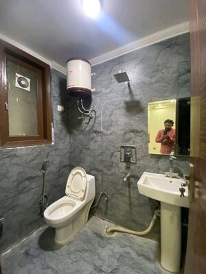 Living Room in 2 BHK Builder Floor at Palm Residency Chhatarpur, Chattarpur – for Rent