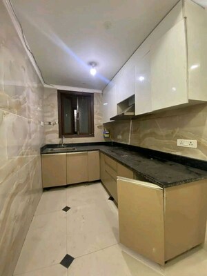 Kitchen in 2 BHK Builder Floor at Palm Residency Chhatarpur, Chattarpur – for Rent