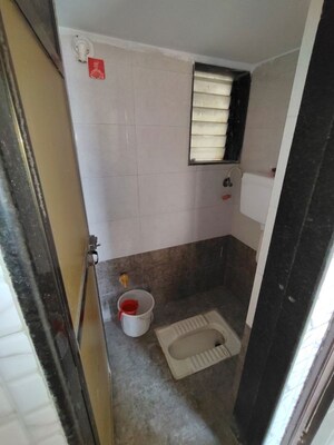 Bathroom in 1 BHK Apartment at Om Sai Cherry Residency, Nalasopara West – for Rent