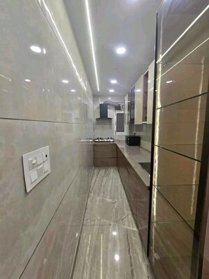 Kitchen in 3 BHK Apartment at Chattarpur – for Rent