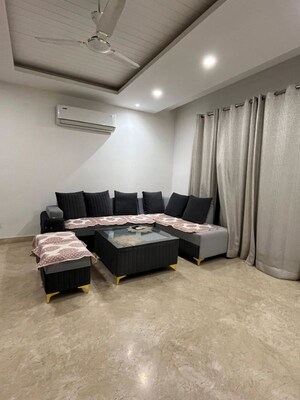 Living Room in 4 BHK Builder Floor at AWHO Apartments, Sector 22 – for Rent