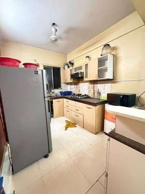 Kitchen in 3 BHK Villa at Sonigara Omega Paradise, Wakad – for Rent