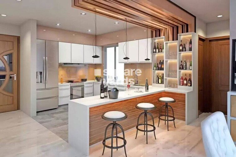 Kitchen, origin-meridian-court 1 Bedroom 448 Sq.Ft. Apartment In Kandivali West Mumbai 10009002