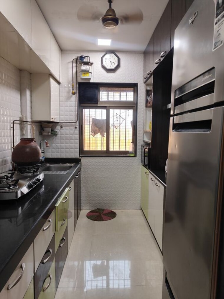Kitchen, dosti-vihar 2 Bedroom 670 Sq.Ft. Apartment In Samata Nagar Thane 10009072