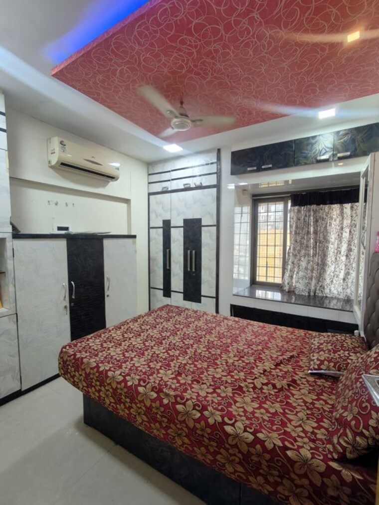 Bedroom, dosti-vihar 2 Bedroom 670 Sq.Ft. Apartment In Samata Nagar Thane 10009072