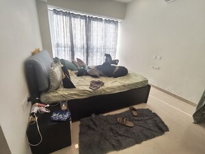 Living Room in 2 BHK Apartment at Ruparel Ariana, Parel – for Rent