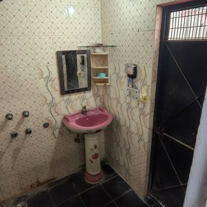Bathroom in 1 BHK Builder Floor at Malviya Nagar – for Rent