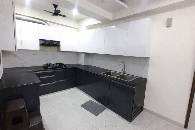 Kitchen, saket 3 Bedroom 1200 Sq.Ft. Builder Floor In Saket Delhi 10009199