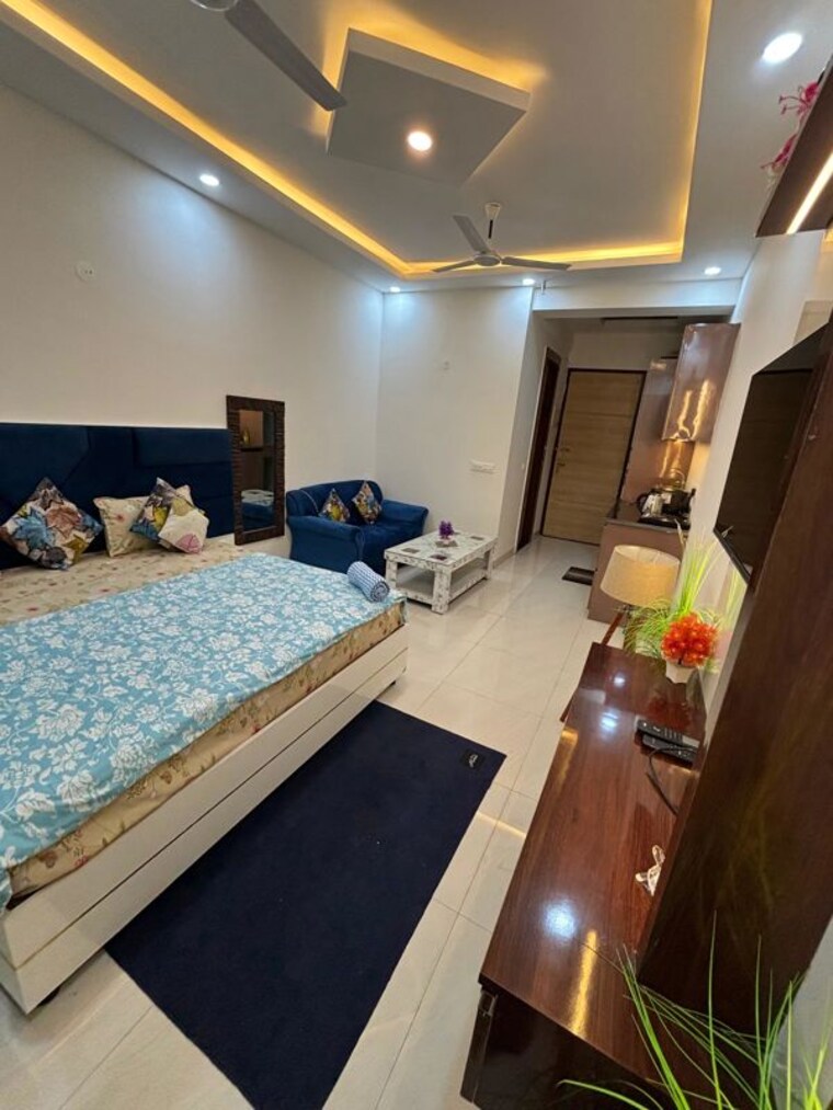 Master Bedroom, gaur-city-center Studio 700 Sq.Ft. Apartment In Sector 4 Greater Noida Greater Noida 10009234
