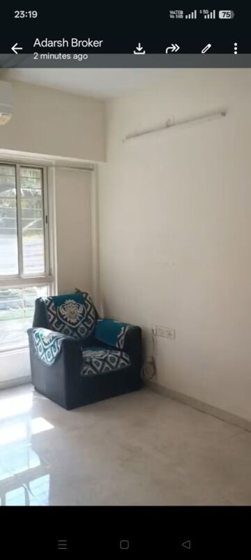 Living Room in 1 BHK Apartment at Lodha Amara, Kolshet Road – for Rent