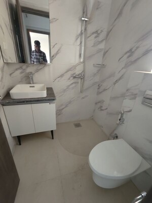 Bathroom in 2 BHK Apartment at Risland The Icon, Dhokali – for Rent
