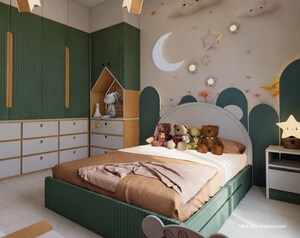 Master Bedroom in 3 BHK Apartment at Kohinoor Saras Nagar, Saras Baug – for Sale