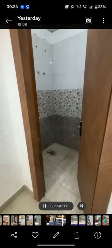Bathroom in 2 BHK Builder Floor at Indirapuram Shakti Khand 1 – for Sale