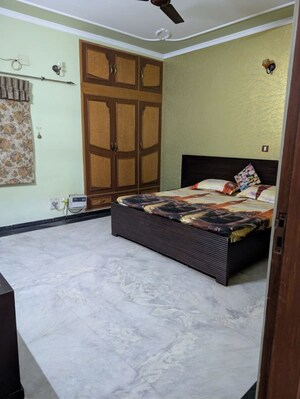 Bedroom in 4 BHK Builder Floor at Sector 12 – for Rent