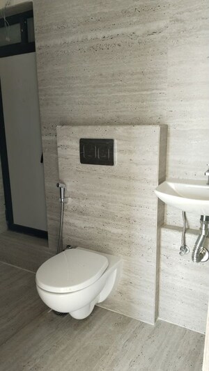 Bathroom in 3 BHK Apartment at Vibrants 1891 Ekam Parkk, Dadar West – for Sale