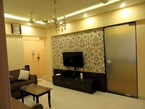 Living Room in 3 BHK Apartment at Rohit Apartments, Andheri West – for Rent
