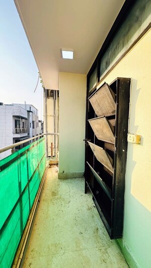 Balcony in 3 BHK Builder Floor at Hauz Khas – for Rent