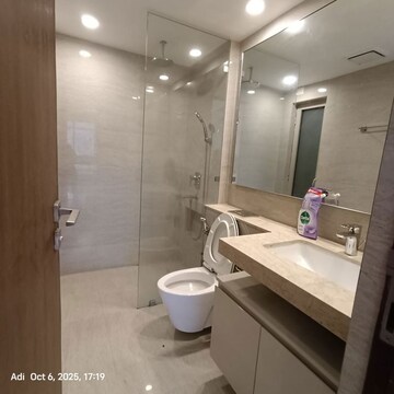 Bathroom in 2 BHK Apartment at Castle Rock, Powai – for Rent