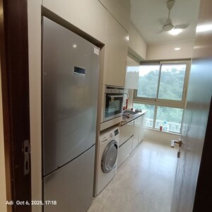 Kitchen in 2 BHK Apartment at Castle Rock, Powai – for Rent
