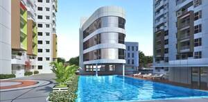 3 BHK Apartment – Exterior View View at Ramky One Galaxia, Nallagandla - for Sale