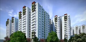 3 BHK Apartment – Exterior View View at Ramky One Galaxia, Nallagandla - for Sale