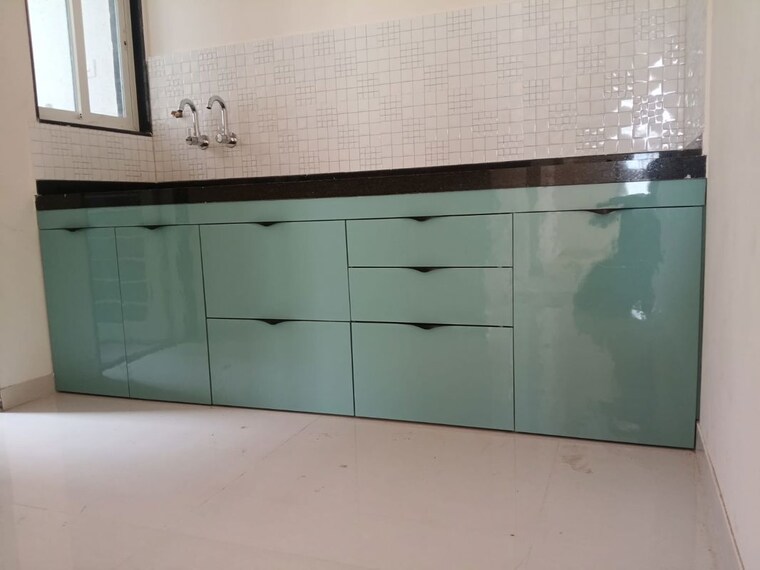 Kitchen, basil-mondale 2 Bedroom 751 Sq.Ft. Apartment In Mundhwa Pune 10009446