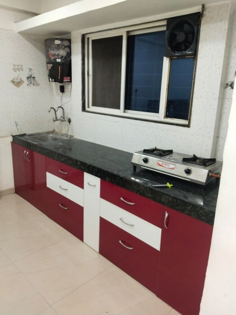 Kitchen, galaxy-apartments 2 Bedroom 750 Sq.Ft. Apartment In Mundhwa Pune 10009447