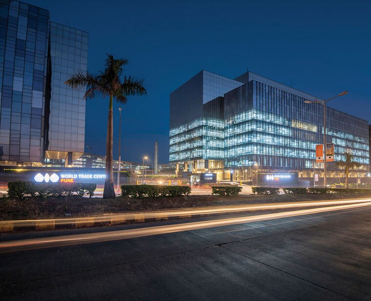 Exterior View, panchshil-world-trade-center Commercial Office Space 3882 Sq.Ft. In Kharadi Pune 10009450
