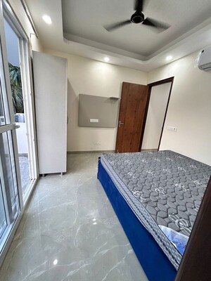 Bedroom in 1 BHK Builder Floor at Sector 14 – for Rent