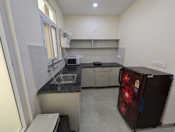 Kitchen in 1 BHK Builder Floor at Sector 14 – for Rent