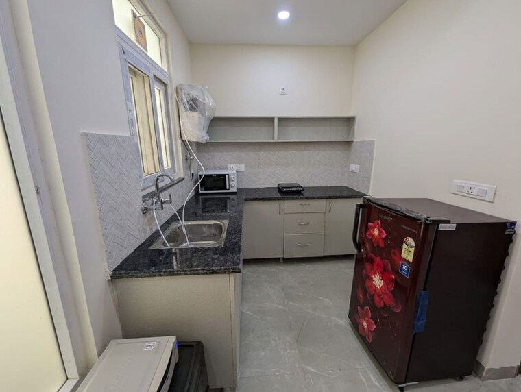 Kitchen, sector 14 1 Bedroom 700 Sq.Ft. Builder Floor In Sector 14 Gurgaon 10009452