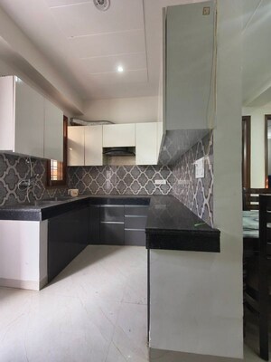 Kitchen in 3 BHK Builder Floor at Sector 14 – for Rent