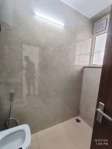 Bathroom in 2 BHK Builder Floor at Rail Vihar Apartment, Sector 15 – for Rent