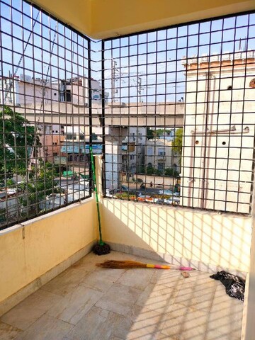 Balcony in 3 BHK Apartment at City Heights Enclave, Punjagutta – for Rent