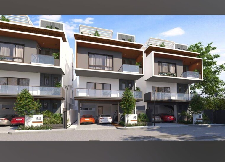Exterior View, 42-marquis 4 Bedroom 2450 Sq.Ft. Villa In Sarjapur Road Bangalore 10009483