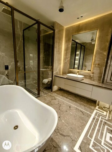 Balcony in 5 BHK Builder Floor at Panchsheel Enclave – for Sale